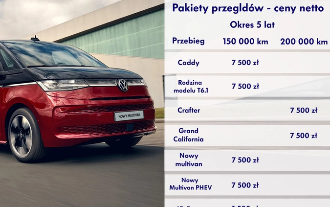 Volkswagen Multivan cena 320000 przebieg: 4000, rok produkcji 2023 z Karlino małe 781